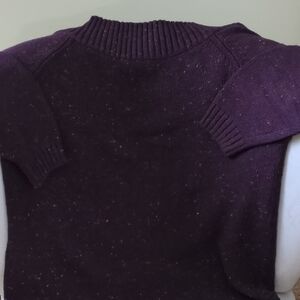 Stefano International Sweater Size L Wine Color